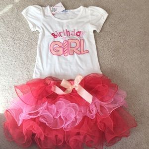 NWT “Birthday Girl” outfit